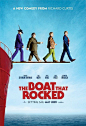 09喜剧电影《The Boat That Rocked》海报_创意元素