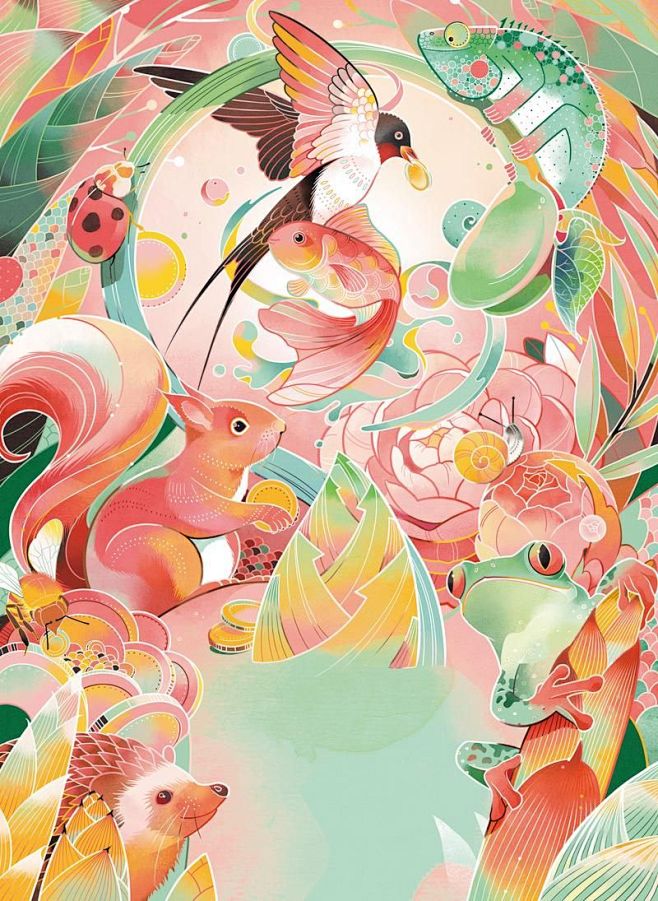 30+ 中国日报-清美考研插画收集