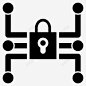 保护网络锁高清素材 页面 免费下载 页面网页 平面电商 创意素材 png素材