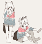 狐狸拟人化。twi:@s1120411