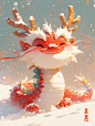 notlaugh_Chinese_New_Year_Dragon_Q_version_of_Chinese_New_Year__f