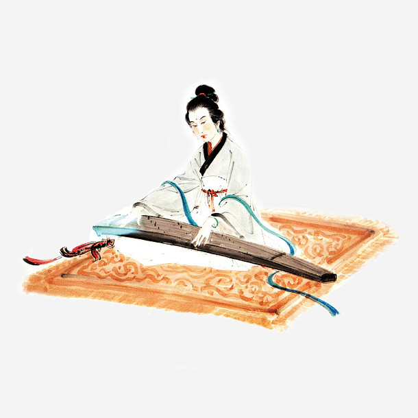 古代女子免抠素材 png素材