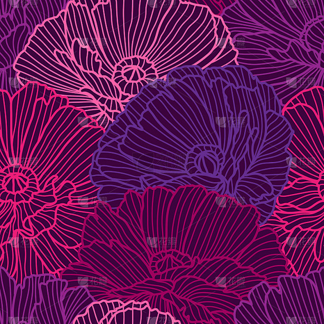 Seamless pattern wit...