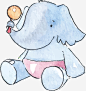 蓝色婴儿卡通大象_新图网 https://ixintu.com 矢量png 大象 卡通大象 蓝色大象 婴儿大象 可爱大象