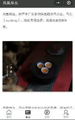 遇见凤凰单丛