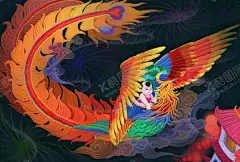 国潮凤凰插画 【酷图网】国潮凤凰插画,凤凰,手绘,插画,国潮海报,国潮广告,祥云,火凤凰,中国风,中国,国潮,烫金插画,国风,国潮插画,中国风素材,中国风设计