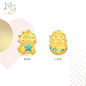 周生生黄金足金龙年生肖龙Charme宝贝抱抱龙转运珠小奶龙串珠