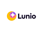 Lunio logo concept pt.2 ( for sale ) branding data logo luna moon protection star technology