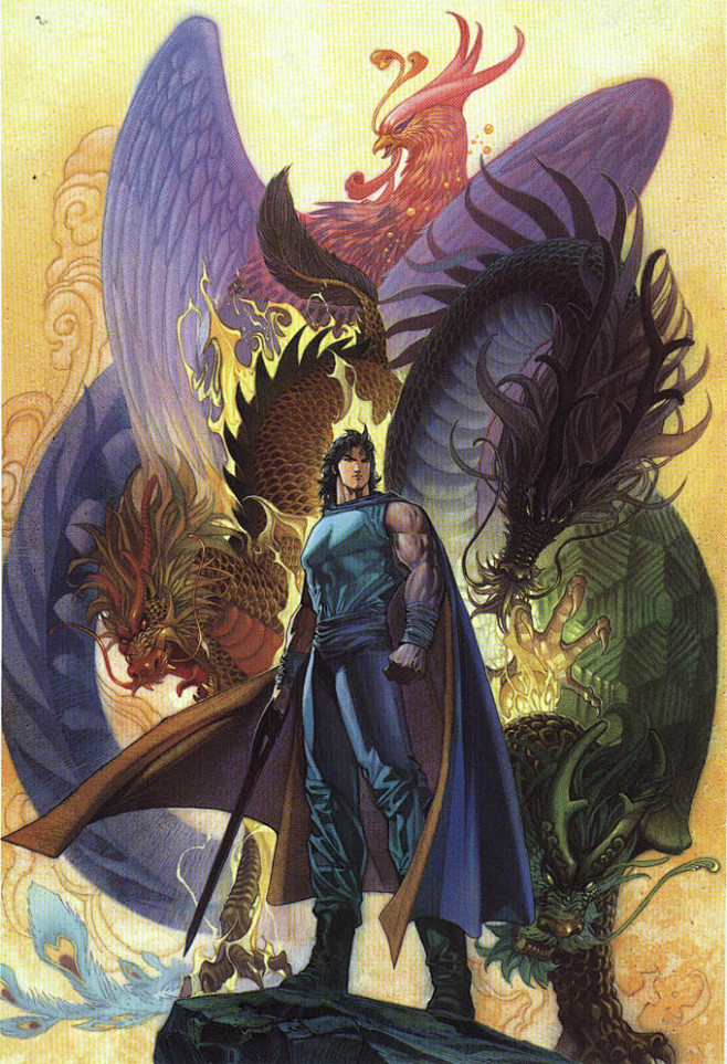 马荣成作品风云插画集第六辑