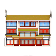 toby-way采集到免扣古风建筑