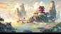 An_Asian_landscape_painting_depicting_a_cliff_and_a_place_w_6f124fb0-9edd-49e6-89bc-a5236e2d1ad0.png (1456×816)
