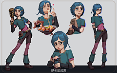 卓昊采集到角色立绘