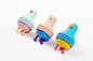 Pocket: tomogram playfully crafts a colorful stack-toy collection
