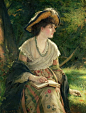 "Woman Reading", Robert James Gordon