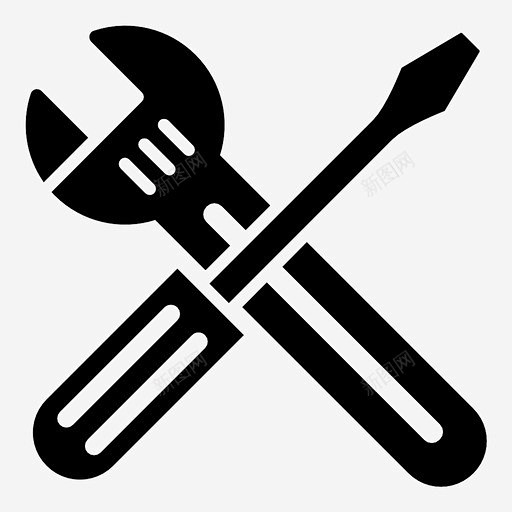 设置工具维修工具图标 UI图标 设计图片 免费下载 页面网页 平面电商 创意素材