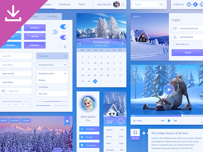 Snowflake UI Kit by ...