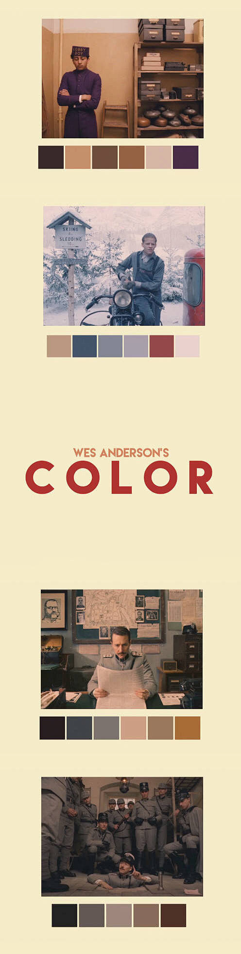 Wes Anderson's Color...