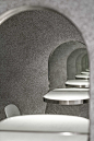 北京的LePur酸奶咖啡馆创造一种未来主义的美学| 全球最好的设计,尽在普象网 puxiang.com
