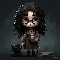 AI绘画_Prompts_KI-Taskforce_a_little_gothic_girl_with_glases_crying_show_full__51bca714-d25d-428f-bdb4-9989112d652d_xpanx.com
