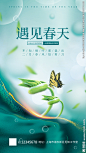  踏青出游海报