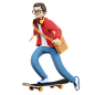 Premium Boy Going To Work 3D Illustration download in PNG, OBJ or Blend format : Download Boy Going To Work 3D Illustration for web & mobile app use. Available in PNG and PSD file formats, only at IconScout.