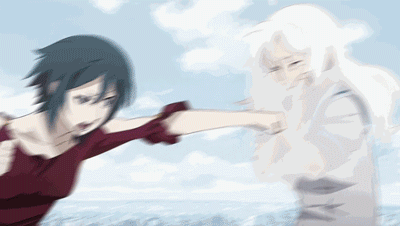 Image result for anime gif fight-花瓣网
