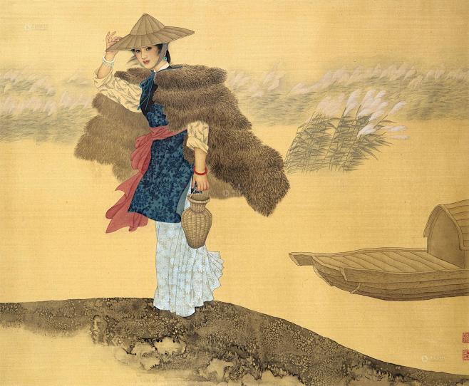 “津派国画第五代代表”王美芳、赵国经作品...