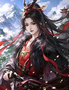 可商用素材 | 国风插画 封面 书插 - 小红书