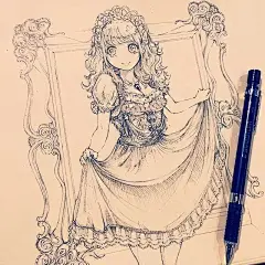 【手绘】针管笔画动漫人物，线条感十足的手稿，每一个人物都生动可爱 : …… 针管笔画动漫人物 一直是个老生常谈的话题了 因为针管笔画起来细腻 采用点线面的方式结合 把人物的神态突显的很精致 　　 　　 针管笔主要是用于线条的刻画与勾勒 而颜色的填充主要是用油性笔塑造的 ☟ （视频在