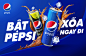 coca drink key visual pepsi Shopee Tri Thuc xoa ngay di