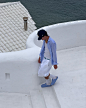 Photo shared by FRESCOBOL CARIOCA on April 23, 2024 tagging @diegovvelasco. May be an image of 1 person, Santorini and text.