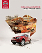 Nissan ads sketch on Behance: 