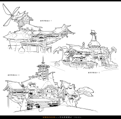 浓夫山泉采集到建筑（组件模块&无机械感）