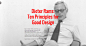 Dieter Rams: Ten Principles For Good Design