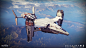 Destiny 2 - Tower Hawk, Brandon Campbell : A piece of content I worked on that shipped with D2 back in 2017. I was responsible for updating the Tower Hawk from Destiny 1 with modern PBR textures and cheap environment trimming techniques, increasing both v