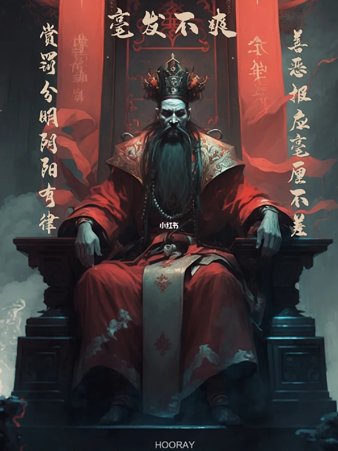 十殿阎罗-花瓣网