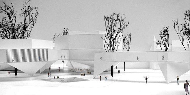 苏黎世美术馆建筑竞赛设计方案（设计：Ma...