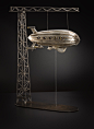 艺术家Rik Allen创作的宇宙飞船 ​ | 拆盒网