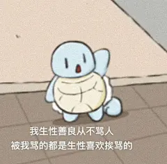 没有人能拒绝杰尼龟！太可爱啦！~ | 表情包合集|水生动物_网易订阅