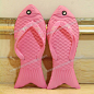 Sammydress.com: Photo Gallery - Casual and Cute Solid Color Style Fish Shape Design Women's Flip-Flops Slippers