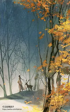 立秋_正版青团子__插画师作品_涂鸦王国gracg.com