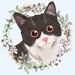 怂小宝采集到宠物插画