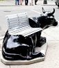 Public Scuplture - Cowich by Peter Hanig-Chicago