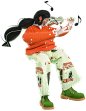 音乐小提琴吉他尤克里里卡通png