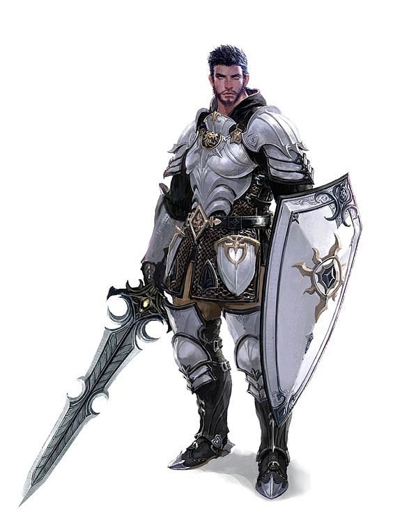 Male Human Armored S...