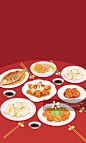 年夜饭,插画,春节,饮食,食品正版图片素材