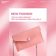 Fashion Women's Bags New Arrival Promotion Ecommerce Story