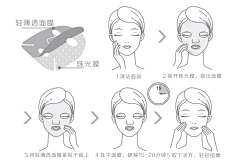泡沫美人采集到使用方法