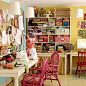 craft room, sewing room