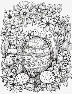 AI绘画_Prompts_AlexaKZ_adult_coloring_page_spring_theme_859a29c9-7d9a-4bf6-ae49-92d75397b75c_xpanx.com
